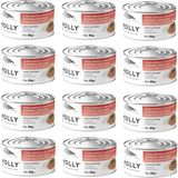 Molly Ton ve Yengeçli Et Suyu İçinde Yetişkin Kedi Konservesi 85 Gr. X 12 Adet