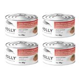 Molly Ton ve Yengeçli Et Suyu İçinde Yetişkin Kedi Konservesi 85 Gr. X 4 Adet