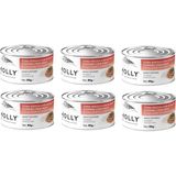 Molly Ton ve Yengeçli Et Suyu İçinde Yetişkin Kedi Konservesi 85 Gr. X 6 Adet
