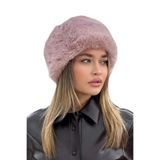mollycrush Kışlık Kalpak Şapka Rus Tarzı Suni Kürk, Standart, MollyKlpk, Pembe, Kadın