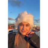 mollycrush Luxury Rus Slav Tarzı Suni Kürklü Uzun Tüylü Peluş Kalpak Şapka, Standart, uzuntuylukalpaksapkamolly, Ekru, Kadın