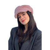 mollycrush Peluş Kaptan Şapka Bere Kışlık Suni Kürklü Denizci Şapkası, Standart, mollykaptandenızcısapka, Pembe, Kadın