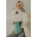 mollycrush Peluş Kürklü Omuz Çantası, Tek Ebat, Mollycrush Peluş Çanta, Beyaz, Kadın