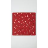 Mollycrush Unisex Türkiye Logolu Ay Yıldızlı Pamuklu Bandana Taraftar Boyunluğu ve Saç Bandı - Standart