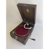Molotov Sovyet Antika Çanta Gramofon 067