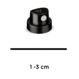 Molotow 1-3 cm Siyah Beyaz Sprey Boya Başlığı