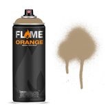 Molotow N:734 Grey Beige Flame Orange 400 ml Sprey Boya
