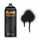 Molotow N:904 Deep Black Flame Orange 400 ml Sprey Boya