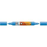 Molotow One 4 All 1.5-4 mm Shock Blue 230 Akrilik Çift Uçlu Marker Kalem