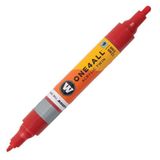 Molotow One 4 All Çift Taraflı 1,5-4 mm No:013 Traffic Red Akrilik Marker Kalem