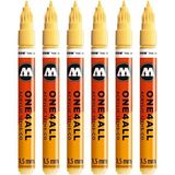 Molotow ONE4ALL 127HS-CO 115 Vanilla Pastel 1.5 mm Akrilik Markör Kalem