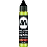 Molotow One4All 30 ml Fluorescent Yellow 220 Akrilik Refill