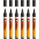 Molotow One4All N:180 4 mm Signalschwarz Çizim Kalemi
