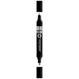 MOLOTOW Sıvı Krom İkiz Uçlu Marker - Ayna Efekti Çift Uçlu Kalem - 1,5 ve 4 mm Uç Boyutu