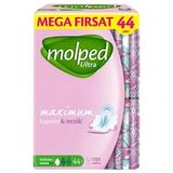 Molped Anatomik Hijyenik Ped Mega Fırsat Paketi Normal 44'lü