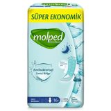 Molped Extra Hijyen Antibakteriyel Gece 16 Adet Ped