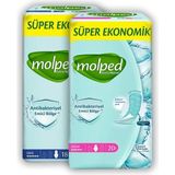 Molped Extra Hijyen Hijyenik Ped Gece 18'li + Uzun 20'li