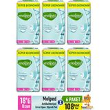 Molped Extra Hijyenik Ped 18'li Uzun x 6 Paket