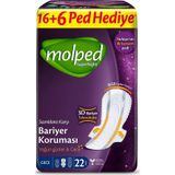Molped Gece 22x4 88 Adet Supernight Dev Ekonomik Ped