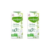Molped Günlük Ped Pure Soft Cilt Dostu Ince 30lu x 2 Paket 60 Adet