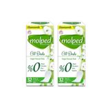 Molped Günlük Ped Pure Soft Cilt Dostu Ince 32'li X 2 Paket Toplam 64 Adet
