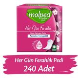 Molped Her Gün Ferahlık Günlük Ped 240 Adet - 1