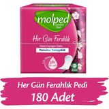 Molped Her Gün Ferahlık İnce Günlük Ped 60'Lı 3 Adet