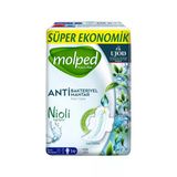 Molped Hijyen Max Normal Hijyenik Ped Süper Ekonomik Gece 14 Antibakteriyel 5'li Avantaj Paketi - 5 Adet