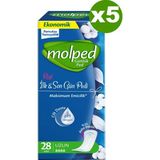 Molped İlk & Son Gün Günlük Ped 28'li x 5 Adet Ekonomik Pamuksu Yumuşaklık ile Rahatlık