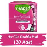 Molped İnce Günlük Ped Parfümsüz (120 Adet)