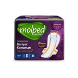 Molped Marka: Supernight Yoğun Günler & Gece (Gece) 6'Lı Kategori: Günlük Ped