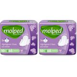 Molped Maxi Thick Normal Günlük Ped (1 x 10 Adet) 2li paket
