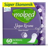 Molped Nessiworld Molped Günlük Ped Yoğun Koruma Süper Eko 60 Adet