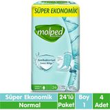Molped Normal 24x4 96 Adet Süper Ekonomik Ped