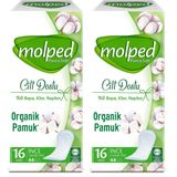 Molped P&S Günlük Ped Light Tekli 16 Adet 2li paket