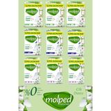 Molped Pure Soft 9'lu Süper Ekonomik Karma Paket (3 x Gece 16 lı + 3 x Normal 24 lü + 3 x Uzun 18LI) Tek Ebat