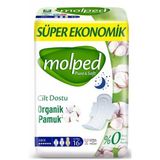 Molped Pure Soft Ekonomik Hijyenik Ped Gece 16 lı