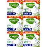 Molped Pure & Soft Hijyenik Ped Gece 6 x 30'lu