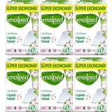 Molped Pure & Soft Hijyenik Ped Süper Ekonomik Uzun 18'li 6 Adet