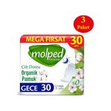 Molped Pure Soft Mega Fırsat Gece Ultra 3 x 30'lu