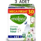 Molped Pure Soft Mega Fırsat Gece Ultra 30 Lu x 3 Adet