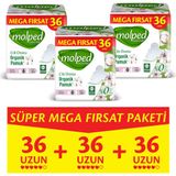 Molped Pure Soft Mega Hijyenik Ped Uzun Ultra 36 lı x 3 Adet