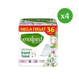 Molped Pure Soft Mega Hijyenik Ped Uzun Ultra 36 lı x 4 Adet