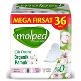 Molped Pure & Soft Mega Uzun Hijyenik Ped 36'Lı