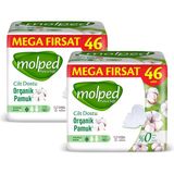 Molped Pure & Soft Normal 46'Lı 2 Adet Hijyenik Ped