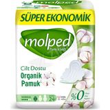 Molped Pure & Soft Normal Süper 24'lü Cilt Dostu Özellikli Hijyenik Pedler Ekonomik Seçenek
