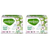 Molped Pure & Soft Pamuklu Uzun Günlük Ped (1 x 7 Adet) 2li paket