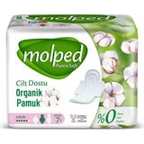 Molped Pure & Soft Pamuklu Uzun Günlük Ped (1 x 7 Adet) - Genel