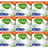 Molped Pure&Soft Gece Hijyenik Ped 270 Adet (9pk*30) Ultra Yumuşak Cilt Dostu Konfor