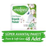 Molped Pure&Soft Gece Super Avantaj Paket 48 Adet